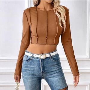 Polly Women’s tie-back crop top